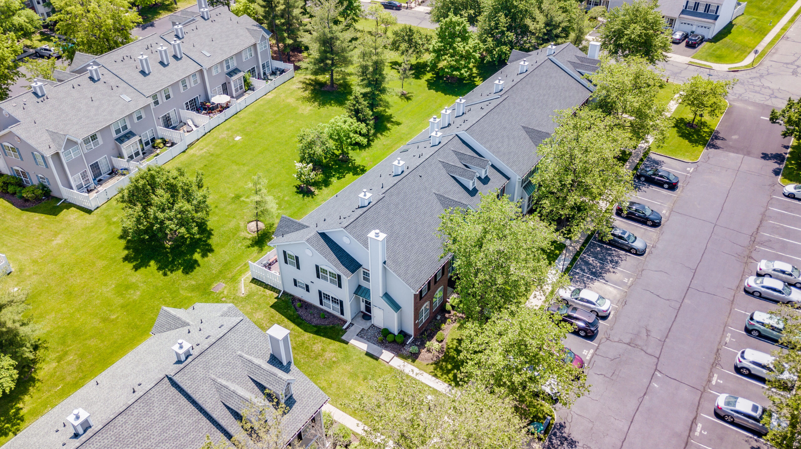 Overhead of Wynnefield at Somerset Townhomes Joseph G Buono BuonoTeam